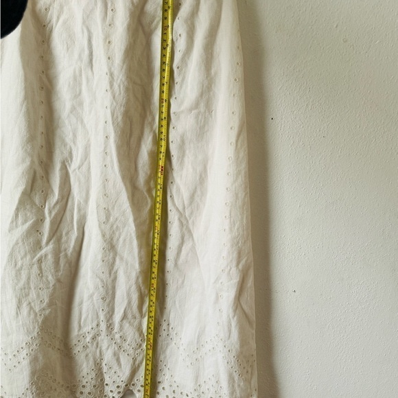 NWT st. roche ivory/ white eyelet polly midi skirt size extra small xs - Picture 8 of 11
